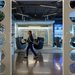 Ohm - decorative 3D wall partition made of plaster
