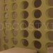 Ohm - decorative 3D wall partition made of plaster