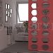 Ohm - decorative 3D wall partition made of plaster