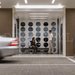 Ohm - decorative 3D wall partition made of plaster
