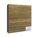 Decorative wall panels MDF 2D with chamfer (veneered)