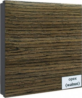Decorative wall panels MDF 2D with chamfer (veneered)