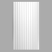 Decomaster panel made of duropolymer A307/8