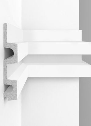 Decomaster panel made of duropolymer D302