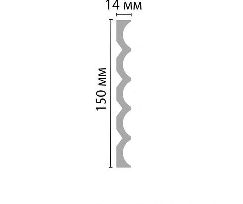 Decomaster panel made of duropolymer D303