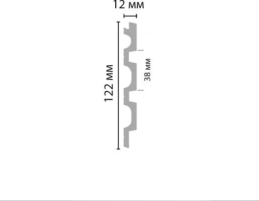 Decomaster panel made of duropolymer D316