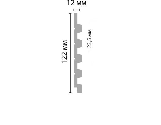 Decomaster panel made of duropolymer D317