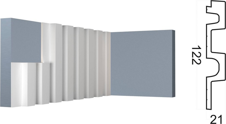 Duropolymer panel Kr216SP Paolo Arte