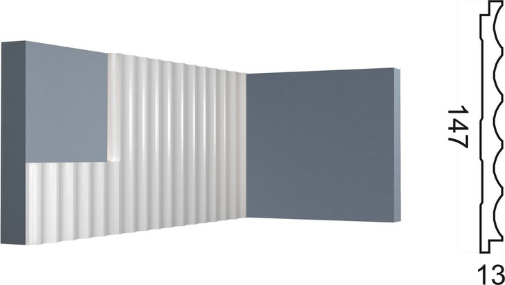 Duropolymer panel Kr220SP Paolo Arte