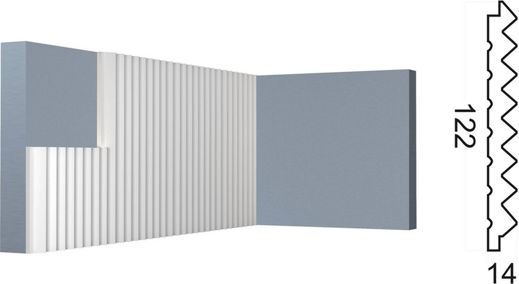 Duropolymer panel Kr228SP Paolo Arte