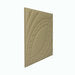 Decorative wall leather soft panel Petal (Pastel colors)