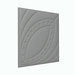 Decorative wall leather soft panel Petal (Pastel colors)