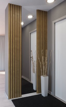 Laminated panel (Rack system) MDF