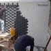 3D decorative gypsum wall panels (gypsum tiles, Elementary) - Star - easy installation