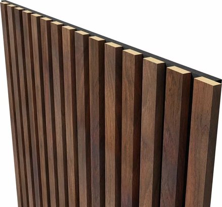 Acoustic panel 1200x600x19mm dark Baron oak