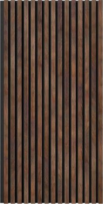 Acoustic panel 1200x600x19mm dark Baron oak
