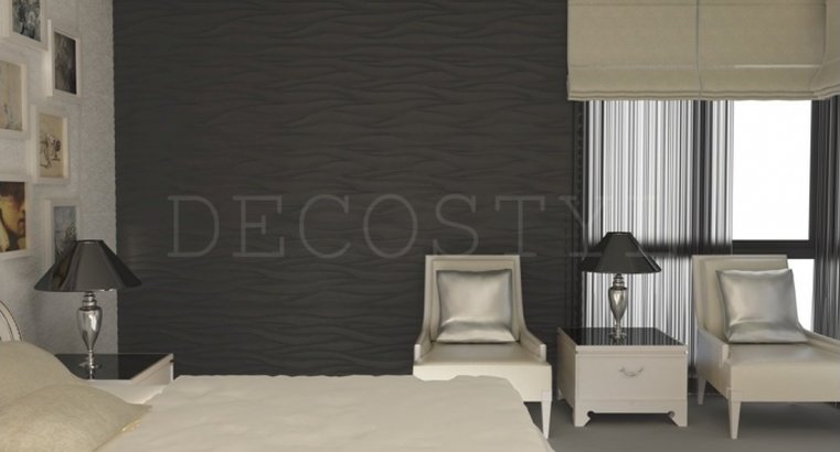 3D Decorative Polyurethane Wall Panels - Sharp Wave