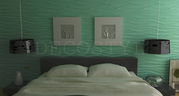 Decorative wall 3D panel 1.59.001 Europlast made of polyurethane