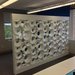 Quincy - decorative 3D wall partition made of plaster