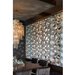 Quincy - decorative 3D wall partition made of plaster