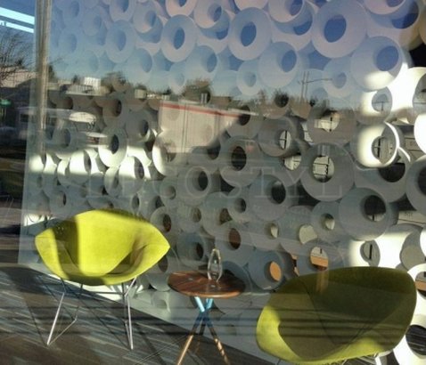 Quincy - decorative 3D wall partition made of plaster