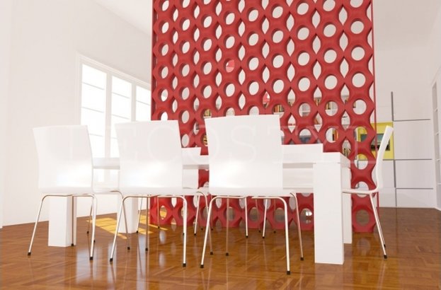 3D decorative plaster wall partition - Rexy