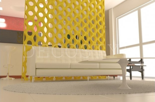 3D decorative plaster wall partition - Rexy