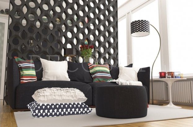 3D decorative plaster wall partition - Rexy