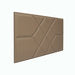 Decorative wall leather soft panel Road (Pastel colors)