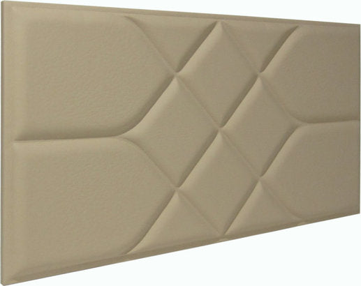 Decorative wall leather soft panel Road (Pastel colors)