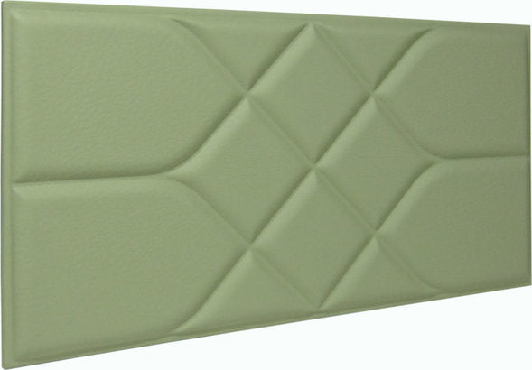 Decorative wall leather soft panel Road (Pastel colors)