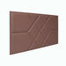 Decorative wall leather soft panel Road (Pastel colors)