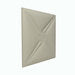 Decorative wall leather soft panel Stella (Pastel colors)