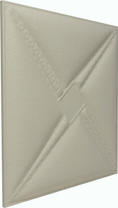 Decorative wall leather soft panel Stella (Pastel colors)