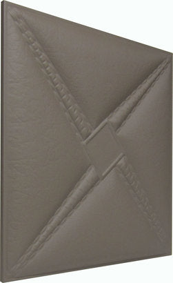 Decorative wall leather soft panel Stella (Pastel colors)