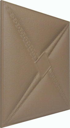 Decorative wall leather soft panel Stella (Pastel colors)