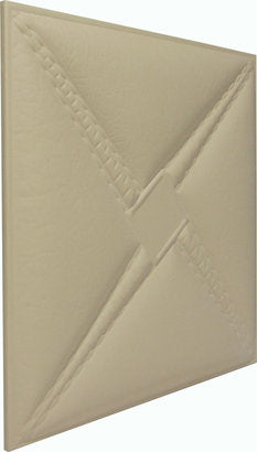 Decorative wall leather soft panel Stella (Pastel colors)