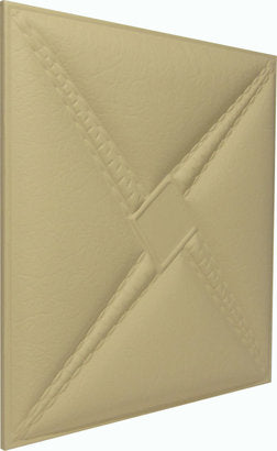 Decorative wall leather soft panel Stella (Pastel colors)