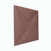 Decorative wall leather soft panel Stella (Pastel colors)