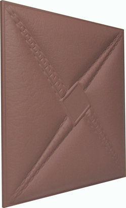 Decorative wall leather soft panel Stella (Pastel colors)