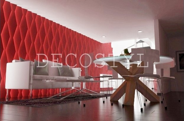 Decorative wall 3D light panels Lightsynthes