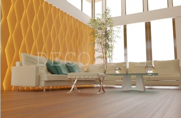 Decorative wall 3D light panels Lightsynthes