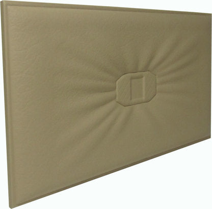 Decorative wall leather soft panel Teneritas (Pastel colors)