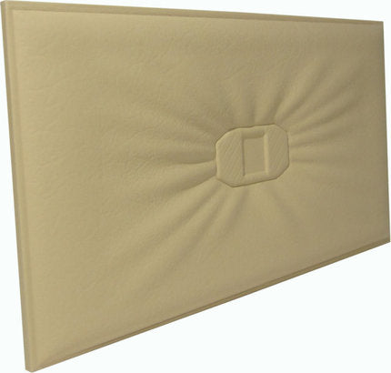 Decorative wall leather soft panel Teneritas (Pastel colors)