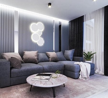3D decorative gypsum wall panels - Lath Vector