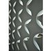 Weaver - decorative 3D wall partition made of plaster