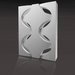 Weaver - decorative 3D wall partition made of plaster