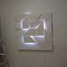 Decorative wall 3D light panels IQ