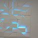 Decorative wall 3D light panels IQ