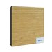 Decorative wall panels MDF 2D with chamfer (veneered)